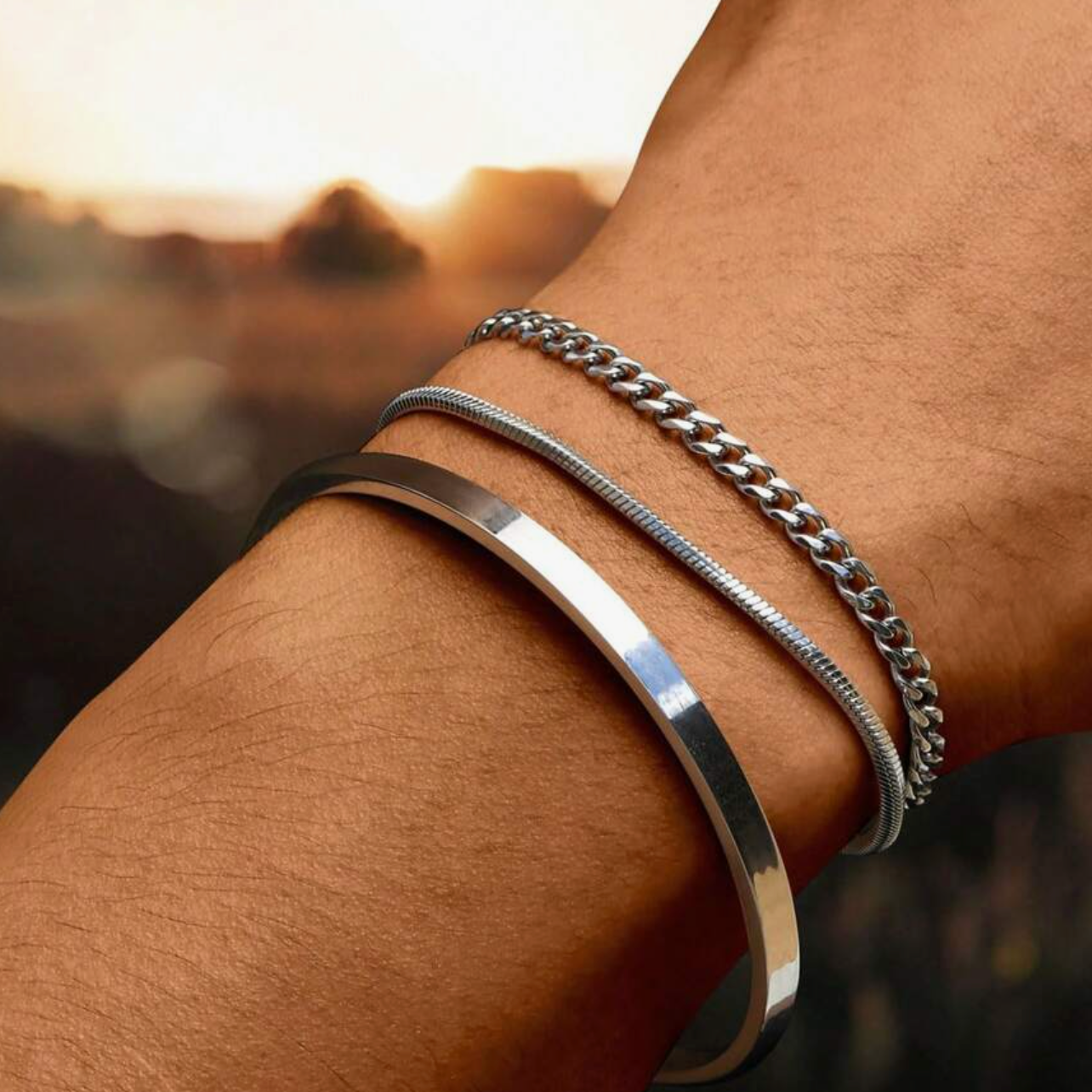 Cruz Bracelet Silver