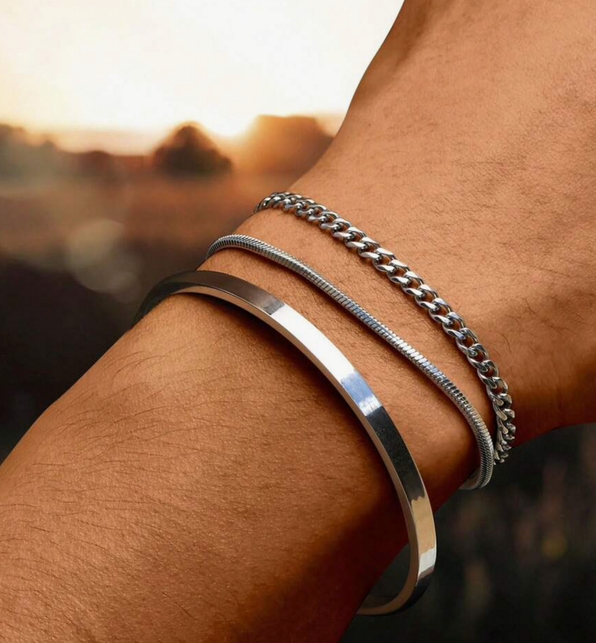 Cruz Bracelet Silver
