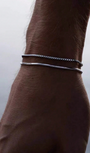 Octane Bracelet Silver