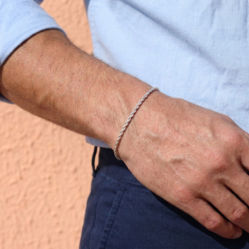 Wave Bracelet Silver