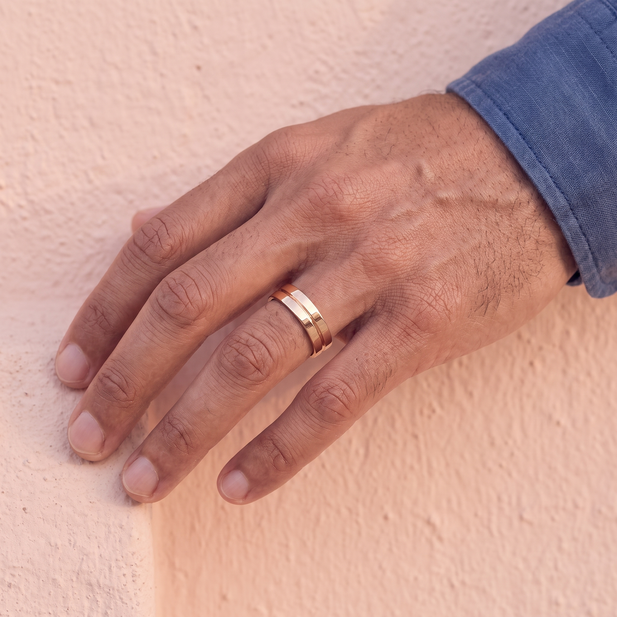 Atlas Ring Gold
